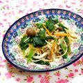 ｍａｒｉ♪'s cooksnap of when they made つるむらさきとシーチキンワンポットパスタ.