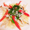 クックIJD2DO☆'s cooksnap of when they made シラスと夏野菜の和風冷製スパ.
