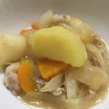 YoshimonGo's cooksnap of when they made 超簡単手抜き 肉じゃが大根.