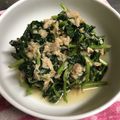 Kキロ's cooksnap of when they made モロヘイヤとシーチキンの炒め物.