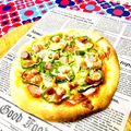 U☆kaoru's cooksnap of when they made 子供と楽しく手作りピザ.