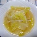 yukanosuke's cooksnap of when they made お野菜たっぷり＊白菜スープ＊.
