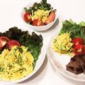 スィーピー♪'s cooksnap of when they made レンジで簡単！かぼちゃと水菜のサラダ♪.