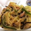 MirandaNya's cooksnap of when they made そうめんかぼちゃのツナマヨサラダ.
