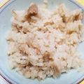 Arinka's cooksnap of when they made マヨ風味♡ツナとなめ茸の炊き込みご飯.