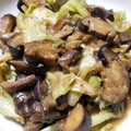 shoebills's cooksnap of when they made 簡単！きゃべつとなすとしいたけの味噌炒め.