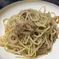 ブータレブー's cooksnap of when they made ツナとキノコ・玉ねぎの和風パスタ.