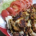 雅美ﾝママ's cooksnap of when they made ハマるトルコ味♪チキンケバブ.