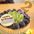 どこでもいっしょ's cooksnap of when they made ぶどうのヨーグルトムース♡.