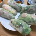 やったんまん's cooksnap of when they made うちの生春巻き☆きゅうりと豚肉、春雨入り.