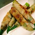 papom816's cooksnap of when they made チーズinオクラの豚肉巻き.
