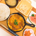 のんちごはん♡'s cooksnap of when they made スキレット★揚げずに★簡単【カツとじ】♪.
