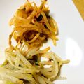 ppossan's cooksnap of when they made もやしと水菜のナムルサラダ.