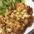 ちさまん♡'s cooksnap of when they made やみつき☆鶏の竜田揚げ香味ソース(油淋鶏.
