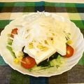 龍青空ママ's cooksnap of when they made 豆腐とわかめの満足ボリュームサラダ☆.