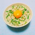まあまま☆0403's cooksnap of when they made 夏のさっぱりシラスと大葉の卵かけごはん.