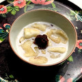 なつき☆ミ's cooksnap of when they made ★簡単おやつ★揚げ餅のミルクお汁粉★.