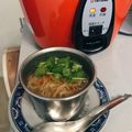 nocc0925's cooksnap of when they made 豚白もつそうめん★大腸麺線.