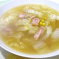 __puririn's cooksnap of when they made 白菜の簡単スープ.