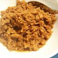のののごはん's cooksnap of when they made 鶏そぼろ.