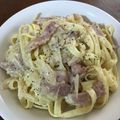 ふしぎなアリス's cooksnap of when they made 牛乳で簡単♪失敗しない濃厚カルボナーラ.