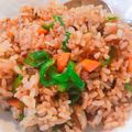 mow★'s cooksnap of when they made 大葉とミョウガの和風チャーハン.