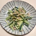 クックパッドごはん部's cooksnap of when they made きゅうりと胸肉の胡麻マヨネーズサラダ♪.