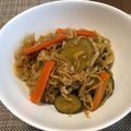 xちぐらx's cooksnap of when they made さつまいもと切干、煮ました。.