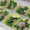 ちかべい's cooksnap of when they made ＊お弁当に＊ツナといんげんのコンソメ和え.