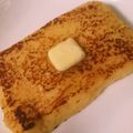 にわとりホリデー's cooksnap of when they made 揚げ物後の余ったパン粉でフレンチトースト.