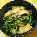 花よりおはぎ's cooksnap of when they made せりと油揚げのおひたし.