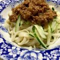 クッキーマム☆'s cooksnap of when they made 簡単！盛岡じゃじゃ麺風肉味噌きしめん.