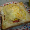 みゆwaco 's cooksnap of when they made 朝食に‼目玉焼きトーストの決定版♪.