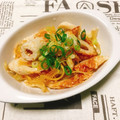 のんべぇヒロ's cooksnap of when they made から～いネギちくわ.