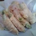 mememimi's cooksnap of when they made ✿アボガド生ハム天ぷら✿.