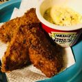 チャックねこ☆'s cooksnap of when they made 柔らかい☆メカジキのスティックフライ.