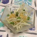 ぽぽきゅ's cooksnap of when they made もやしと中華クラゲの和え物.