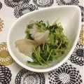 ぽぽきゅ's cooksnap of when they made 豆苗と舞茸のおひたし.