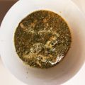 うえしゃま's cooksnap of when they made 腸活★ほうれん草のカレーと米粉のナン♪.