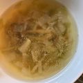 やんしゅ's cooksnap of when they made 白だしと生姜で★キャベツスープ.