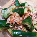 しゃーりん222's cooksnap of when they made 簡単☆きゅうりのツナキムチ和え.