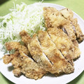 ☆あいちゃん's cooksnap of when they made 味付きサクサク☆とんかつ！【卵不要】.