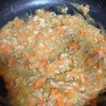 クック58J1VC☆'s cooksnap of when they made 豚挽き肉で☆幼児のかぼちゃカレー.