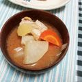 まぶたん's cooksnap of when they made 具が大きい、豚汁♪.