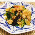 サンディサンディ's cooksnap of when they made ✿小松菜の豚玉炒め✿.