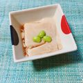 yesmama's cooksnap of when they made ☆ほうじ茶豆腐.
