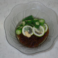 ガッキーパパ's cooksnap of when they made ねばねば効果炸裂♪おくらのもずく和え.