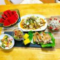 komutatata's cooksnap of when they made もやしの黒ゴマあえ「サブおかず」.