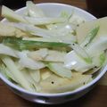 喜屋武壱岐家's cooksnap of when they made 簡単！セロリとりんごのシャキシャキサラダ.