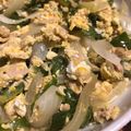 ゆきにな's cooksnap of when they made ピーマンの卵とじ丼.